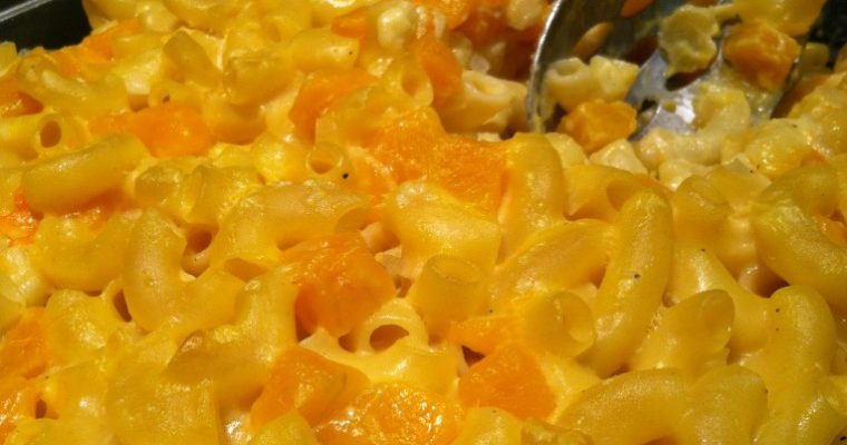 Cheesy Mac with Root Vegetables