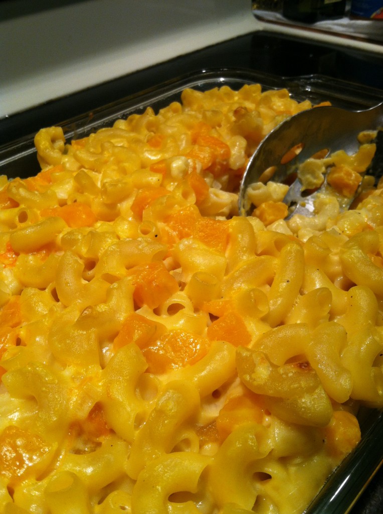 Cheesy Mac with Root Vegetables