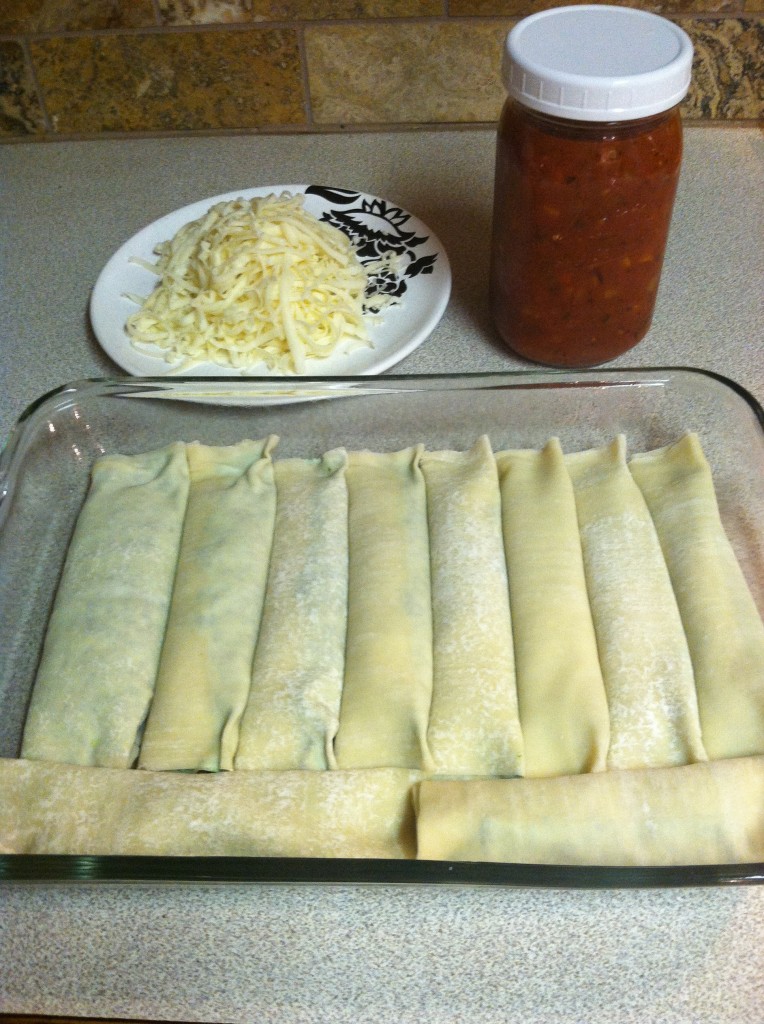 Kale Ricotta Cannelloni – Pat and Rachel's Gardens