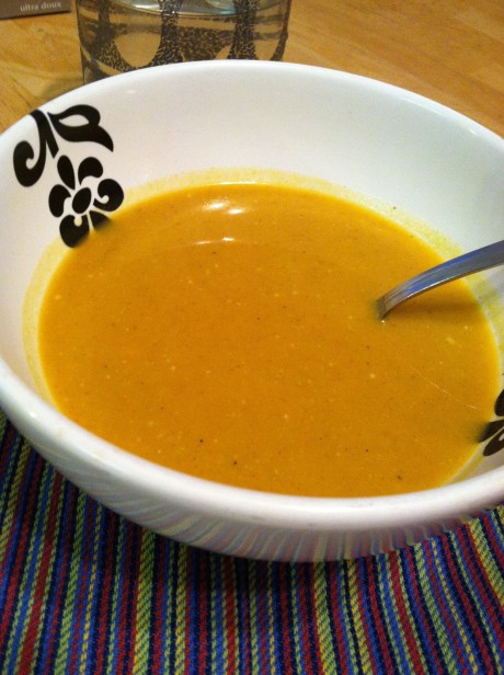 Curried Sweet Potato Soup
