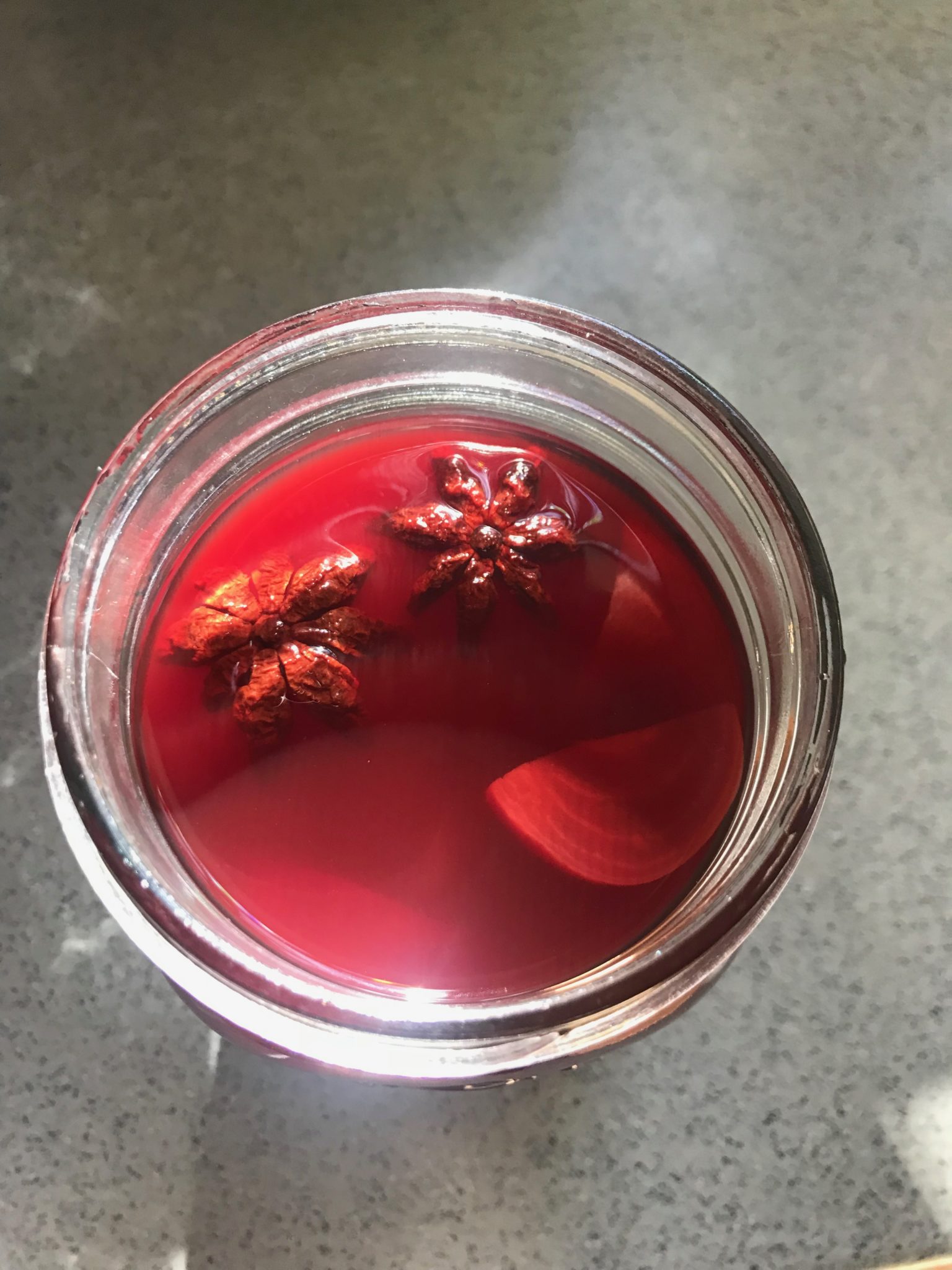 Pickled Beets with Red Wine
